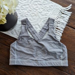 LULULEMON all sport bra heathered gray 10